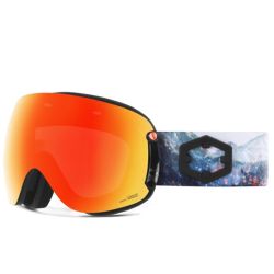 Maschera Snowboard Out Of OPEN XL SPARKS RED MCI
