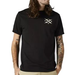 Bike T-Shirt Fox CALIBRATED SS TECH TEE BLACK