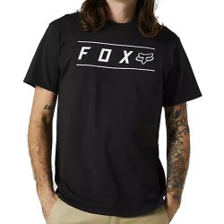 Bike T-shirt Fox PINNACLE SS PREMIUM TEE BLACK/WHITE
