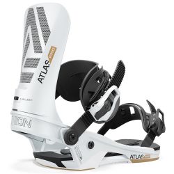 Snowboard Bindings Union ATLAS PRO METALLIC WHITE 2025