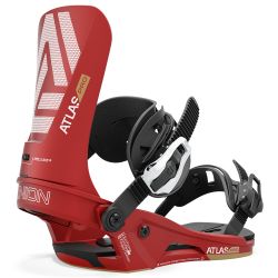 Attacchi Snowboard Union ATLAS PRO METALLIC RED 2025